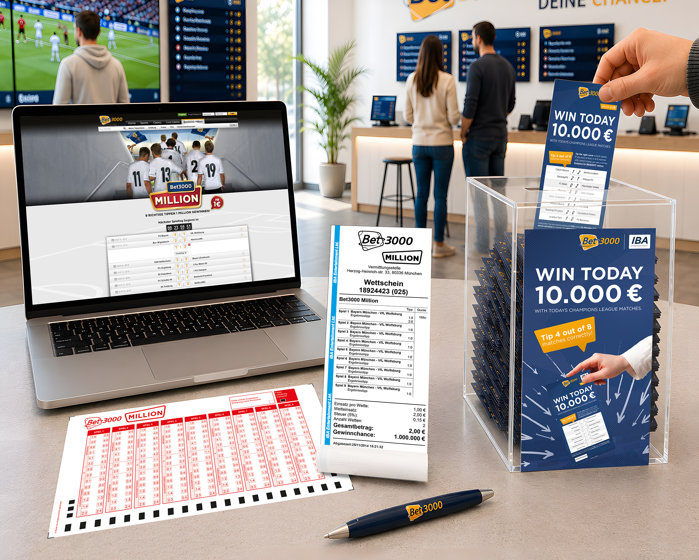 Bet3000 – Cross-Channel Marketing und Aktivierungskampagnen